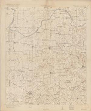 Primary view of object titled 'Texas: Montague Quadrangle: Texas - Indian Territory'.