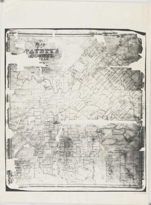 Primary view of Map of Fayette County, Texas