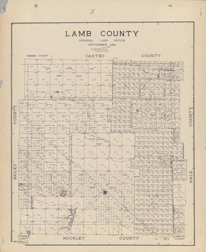 Primary view of object titled 'Lamb County'.