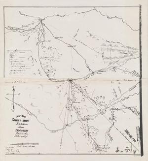 Primary view of object titled 'Map of the Country About Fort McKavett, Texas'.