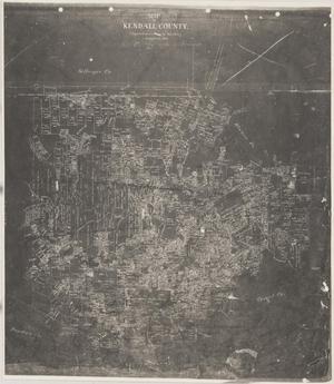 Primary view of object titled 'Map of Kendall County'.