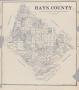 Map: Hays County