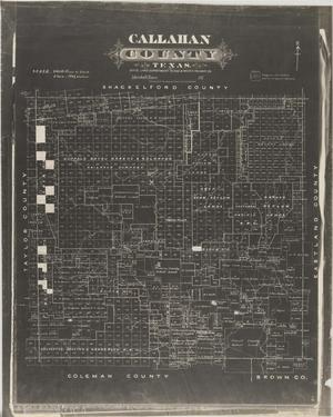 Primary view of object titled 'Callahan County, Texas.'.