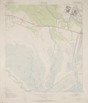 Primary view of object titled 'Jones Creek Quadrangle: Texas-Brazoria Co.'.