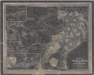 Primary view of object titled 'Map of the State of Texas from the Latest Authorities'.