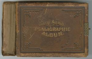 Primary view of object titled 'George Schmidt's Psaligraphic Album'.