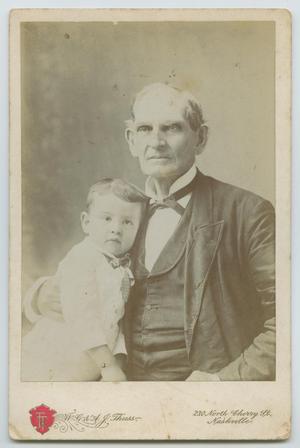 Primary view of object titled '[Portrait of Dr. John Berry McFerrin and Grandson]'.
