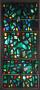 Photograph: [Photograph of Stained Glass Window in Trinity Methodist Church]