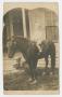 Photograph: [Photograph of Dewey Eugene McWhirter on Pony]