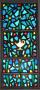 Photograph: [Photograph of Stained Glass Window  in Trinity Methodist Church]