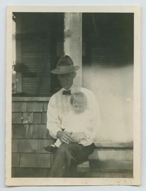 [Photograph of Joanne Moore and Her Father]