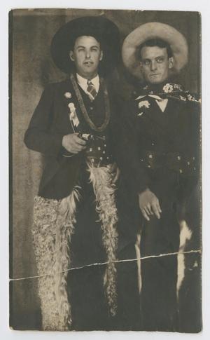 [Photograph of Howard Martin with Unidentified Man]