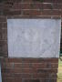Thumbnail image of item number 1 in: '[Photograph of Cornerstone of St. James Methodist Church]'.