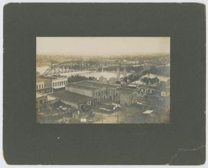 Primary view of object titled '[Photograph of Brazos River Flood]'.
