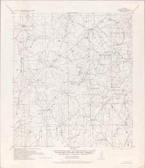 Primary view of object titled 'Texas (Webb County) Becerra Creek Quadrangle: Grid Zone "D"'.