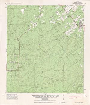 Primary view of object titled 'Texas (Dimmit County) Asherton Quadrangle'.