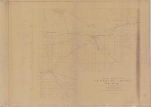 Primary view of object titled 'General Highway Map Guadalupe County, New Mexico'.