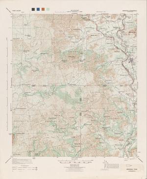 Primary view of object titled 'Barksdale Quadrangle: Texas, 1:62,500'.