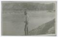 Thumbnail image of item number 1 in: '[Photograph of a Man by a River]'.