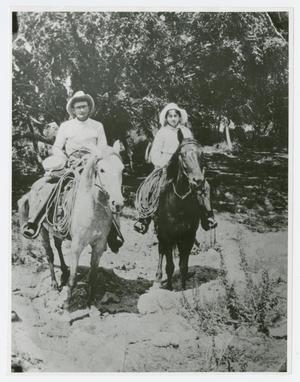 [Photograph of O. C. Dowe and Millie Wilson]