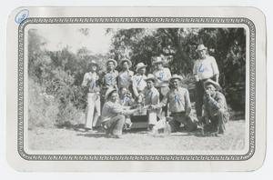 [Photograph of a Group of Cowboys]