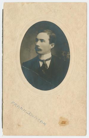 Primary view of [Portrait of Frank Duncan]