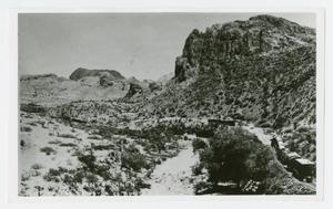 Primary view of object titled '[Photograph of Pinto Canyon]'.