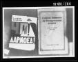 Photograph: [Photograph of Two Russian Books Removed from Oswald's Home]
