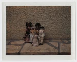 Primary view of object titled '[Photograph of Hickory Nut and Apple Dolls]'.