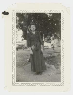 Primary view of object titled '[Photograph of Annie Alverta Galloway Drake]'.