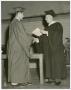 Thumbnail image of item number 1 in: '[Concordia Graduate Shaking Hands with a Faculty Member]'.