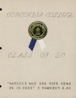 Primary view of object titled 'Concordia College Class of '50'.