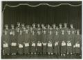 Photograph: [Students Standing with Diplomas]
