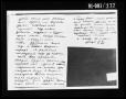 Photograph: Handwritten Document Removed from Oswald's Home