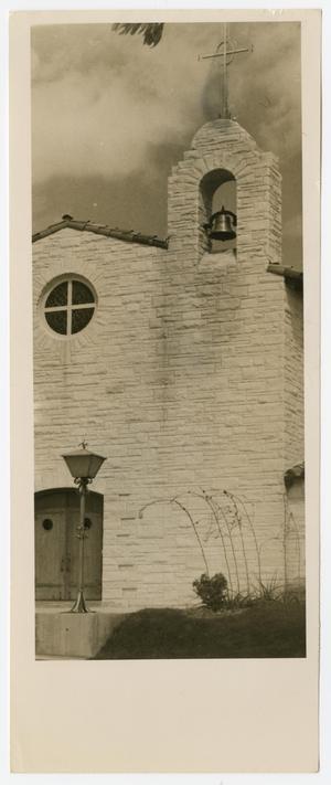 [Front of First English Lutheran Church, Austin, Texas ]