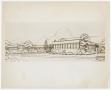 Photograph: [Drawing of Lutheran Concordia College Classroom Building]