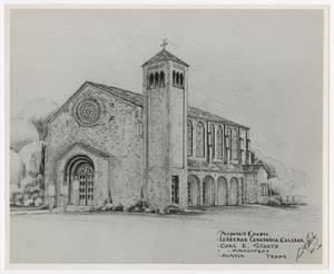 Primary view of object titled 'Proposed Chapel, Lutheran Concordia College'.