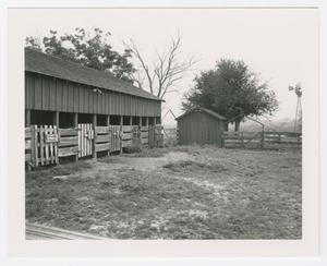 Primary view of object titled '[Reed-McCampbell-Wiess Ranch Complex Photograph #23]'.