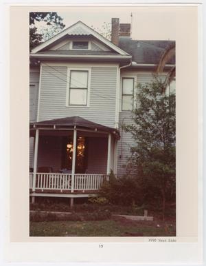 Primary view of object titled '[David Barker House Photograph #7]'.