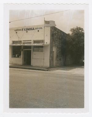 Primary view of object titled '[First Store in Panna Maria Photograph #1]'.