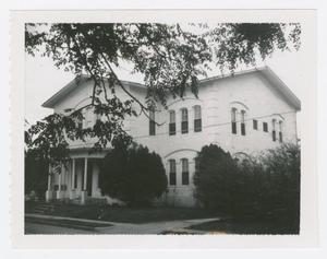 Primary view of object titled '[First Public High School in Brenham Photograph #1]'.