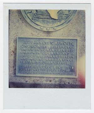 Primary view of object titled '[St. Francis Catholic Church Photograph #4]'.