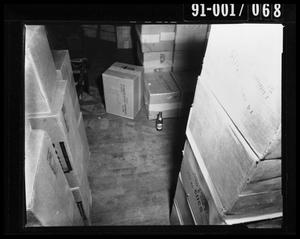 Boxes in the Texas School Book Depository [Negative]
