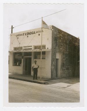 Primary view of object titled '[First Store in Panna Maria Photograph #4]'.