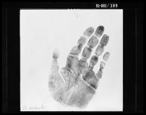 Fingerprint Card: Lee Harvey Oswald, Right Hand