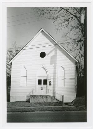 Primary view of object titled '[B'Nai Abraham Synagogue Photograph #1]'.