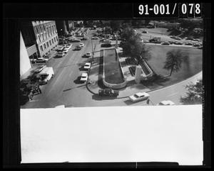 View from the Texas School Book Depository [Negative]