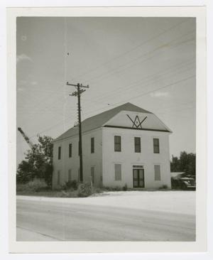 Primary view of object titled '[Masonic Lodge #411 Photograph #1]'.