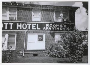 Primary view of object titled '[Ott Hotel Photograph #7]'.