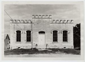 Primary view of object titled '[Bandera County Jail Photograph #1]'.